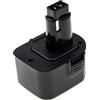 EXTENSILO Batteria per Dewalt 2852B 2832K 2812K 2812B 2802K 152250-27 2802 3,3Ah 12V