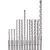 kwb Set di punte per martello SDS-Plus, set di punte per pietra e ca 9nUT
