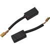 vhbw 2 Spazzole carbone per Eibenstock EZW 125 EPO 1401 EOF 100 EMF 125 EBS 120