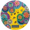 Pylones, Bilancia da cucina Frivole Dahlia, 18 x 18 x 1,8 cm, HIPS, vetro (g3a)