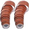 2 Rolls Nastro Adesivo Di Battiscopa Per Pavimenti Pvc Da Parete