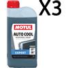 Motul Auto Cool Expert -37 Liquido Fluido Refrigerante Radiatore Pronto 3 Litri
