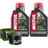 Motul Kit Tagliando Olio Motul 5100 10W30 + Filtro Per Moto Guzzi 750 S3�1975>