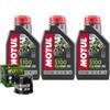 Motul Kit Tagliando Olio Motul 5100 10W30 Per Honda VT750 C2 Shadow Spirit�2004>2015