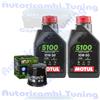 Motul Kit Tagliando Olio Motul 5100 10W50 Per Kawasaki ZXR250 C1 C2 C3 D1�1991>1993