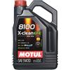 MOTUL 5 Litri Olio Motore Auto Motul 8100 X-CLEAN XCLEAN EFE 5W30 C2 C3 100% Sintetico