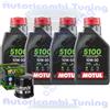 Motul Kit Tagliando Olio Motul 5100 10W50 Per Kawasaki ZX600 E10-E12 ZZR600�2002>2004