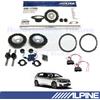 ALPINE SXE1750S Casse Altoparlanti Anteriore VW GOLF 7 VII DAL 2012 AL 2019