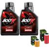 Motul Kit Tagliando Olio Motul 300V 10W40 Per HUSQVARNA 701 Vitpilen 2018>