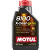 MOTUL 1 LT Olio Motore Auto Motul 8100 X-CLEAN XCLEAN GEN2 5W40 ACEA C3 100% Sintetico