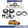 ALPINE SXE1750S Casse Altoparlanti Anteriori per FORD FOCUS III dal 2011 al 2017