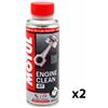 MOTUL Additivo Pulizia Lavaggio Interno Motore Moto Motul Engine Clean 4t - 2x200 ML