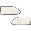 F-Core SET PANNELLI PORTA PORTIERE ECOPELLE BEIGE MERCEDES ACTROS MP2 - MP3 2003>2010
