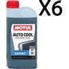 Motul Auto Cool Expert -37 Liquido Fluido Refrigerante Radiatore Pronto 6 Litri