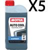 Motul Auto Cool Expert -37 Liquido Fluido Refrigerante Radiatore Pronto 5 Litri