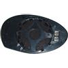 Ricam Alfa Romeo 147 2000> GT 2004> Piastra vetro specchietto specchio destra termica