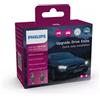 PHILIPS Kit Conversione LED Coppia Lampade H4 6000K Philips Ultinon Access Ultra Compact