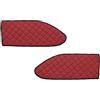 F-Core SET PANNELLI PORTA PORTIERE ECOPELLE ROSSI MERCEDES ACTROS MP2 - MP3 2003>2010