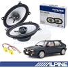 ALPINE Casse Alpine SXE-4625S Altoparlanti Coassiali ant 10x15 150W per LANCIA DELTA HF