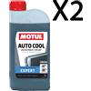 Motul Auto Cool Expert -37 Liquido Fluido Refrigerante Radiatore Pronto 2 Litri