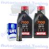 Motul Kit Tagliando Olio Motul 7100 10W30 + Filtro Per Moto Guzzi Targa 750 cc