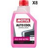 Motul Auto Cool G12 Evo Ultra Liquido Refrigerante Puro Rosa Volkswagen 8 Litri