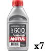 MOTUL RBF 600 FACTORY LINE DOT 4 Olio per Freni e Frizioni Idrauliche 7 X 500ml