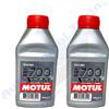 MOTUL Olio Freni Racing DOT 4 100% Sintetico Motul RBF 700 Conf 2 X 500 ML = 1 LITRO