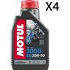 Motul 3000 20W50 Road V-Twin MA2 Jaso T903 Olio Motore moto Minerale 4 Litri