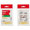 Fischer 544345 Borsa Setaccio Rete, 18 x 85/2 Pezzi, Multicolore