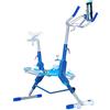 Waterflex Aquabike Aluminium WR5 WX-WR5A - Bicicletta da Piscina Spinning - Resistenza idraulica - Impostazioni meccaniche - Uso Piedi Nudi - Prof. 1,1 - 1,6 m - WX Water Flex Water Fitness Expert