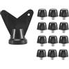 Eurowagens 12 PCS Chiodi Per Scarpe Da Calcio Professionali M5