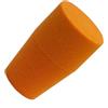 Hirschmann BIO-SILICO - Tappi sterili, N22, confezione da 10 pezzi, colore: Arancione