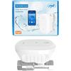 PNI Valvola dell'acqua intelligente PNI SV180 PLUS, Wi-Fi, IP65, DN20 (3/4), controllo tramite Tuya Smart, Amazon Alexa e Google Home, misura il consumo di acqua