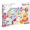 Clementoni 20167 Jewels 104pc Puzzle-Puppies Beauty & Spa