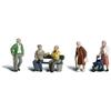 Woodland Scenics Senior Citizens - N Scala Statuette (6 Pezzi) Woodland scenics A2201