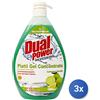 Dual power 3x Dual Power Piatti 1000 Ml. Dispenser Concentrato Limone Verde
