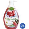 Dual power 3x Dual Power Piatti 1000 Ml. Dispenser Concentrato Aloe/Melograno