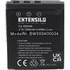 EXTENSILO Batteria per Premier DS8330 1250mAh 3,7V