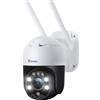 ctronics Telecamera outdoor wifi esterno con Visione Notturna a Colori, 1080p PT