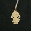 Manuel Ruso Pendente Oro 18K 750 Mls. Bambina. 15,4 Mm
