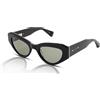 AllSaints Occhiali Da Sole AllSaints Donna Calypso ALS5002 001 Nero Lucido/Verde
