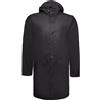 Rains Long Jacket W3 Giacca Impermeabile Unisex Adulti Con Cappuccio
