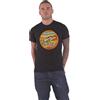 Rock Off officially licensed products Small Faces T Shirt Nut Gone Band Logo Official Mens Black M Black
