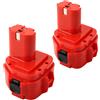 Does not apply 2 Batterie 12V 4.8Ah per Makita PA12 1222 1220 1235 1233 192696-2 193138-9