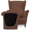 TIANSHU Copripoltrona con Orecchie Elastico, Copripoltrona 1 Posto con