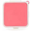 No Scatole per il Pranzo Portatili In Silicone per per Microonde, Rosa V8A1