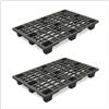 EMPOTEC 2 BANCALI PALLET PEDANA PLASTICA NERO LEGGERO ROBUSTO 120x80x14 CM PORTATA 700KG