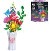 Lexibook, Bouquet di Gemme di Cristallo, Bianco/Rosa/Verde/Blu, CRSS57LXB