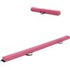 FFitness TRAVE GINNASTICA ARTISTICA X CASA 240CM ATTREZZI TRAVE DI EQUILIBRIO PIEGHEVOLE